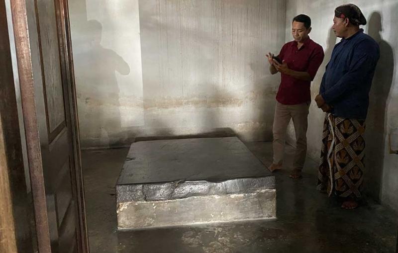 Watu Gilang Kotagede Yogyakarta, Konon Dulu Alas Singgasana Raja