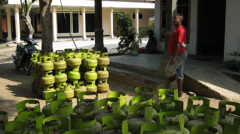 Gas Elpiji 3 kg. (Flickr/ikhlasulamal)