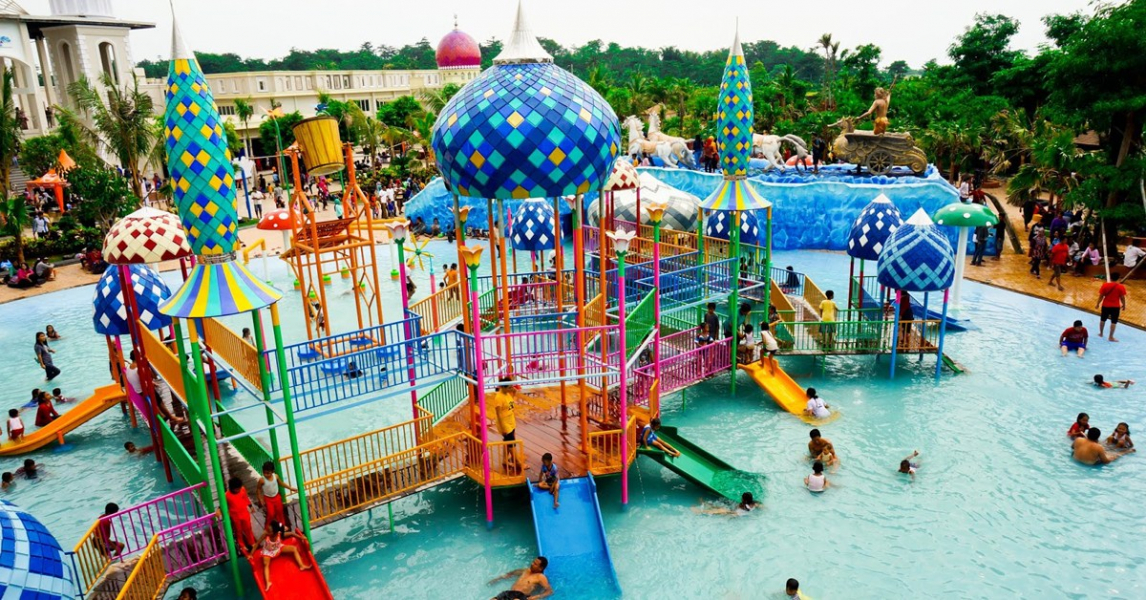 Keseruan Bermain Di Jepara Ourland Park