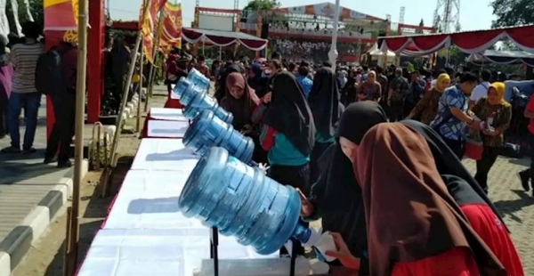 Tekan Sampah Plastik, Panitia Pesta Rakyat Jateng 2019 Sediakan Air Isi Ulang